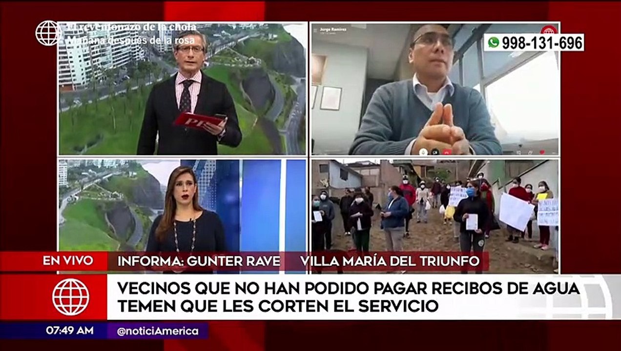 Primera Edición: Sedapal se pronuncia sobre problemas de pago en sus clientes