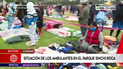 Primera Edición: Situación de los ambulantes en el Parque Sinchi Roca