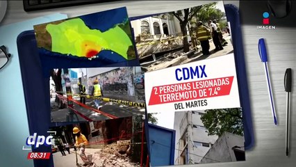 Pendientes del sismo del 2017 en CDMX y Oaxaca
