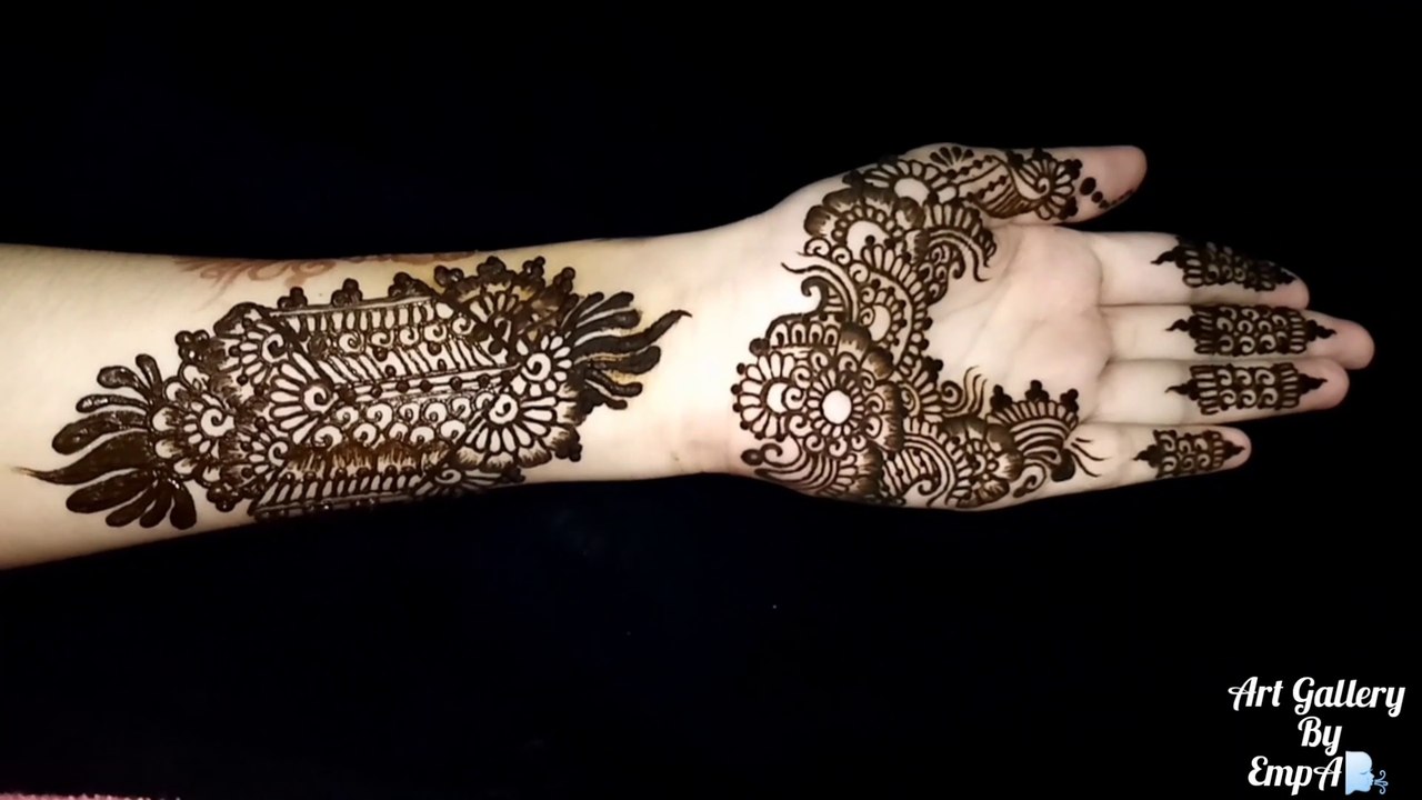 Easy Mehndi design || সহজ ও সুন্দর মেহেদী ডিজাইন