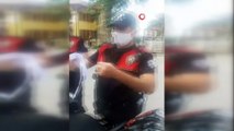 Polis ile vatandaş arasında maske tartışması