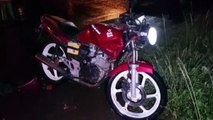 Motociclista fica ferido após ser atingido por carro na Região Norte