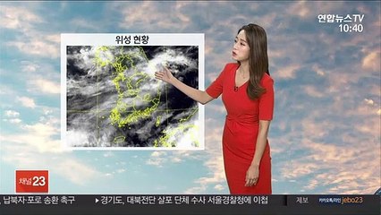 [날씨] 낮, 내륙 30도 내외…제주 오후 장맛비