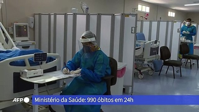 Ministério da Saúde: 990 novas mortes em 24h por causa da Covid-19
