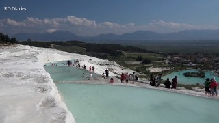 Pamukkale Natural Thermal Pools | Pammukale White Castle Turkey