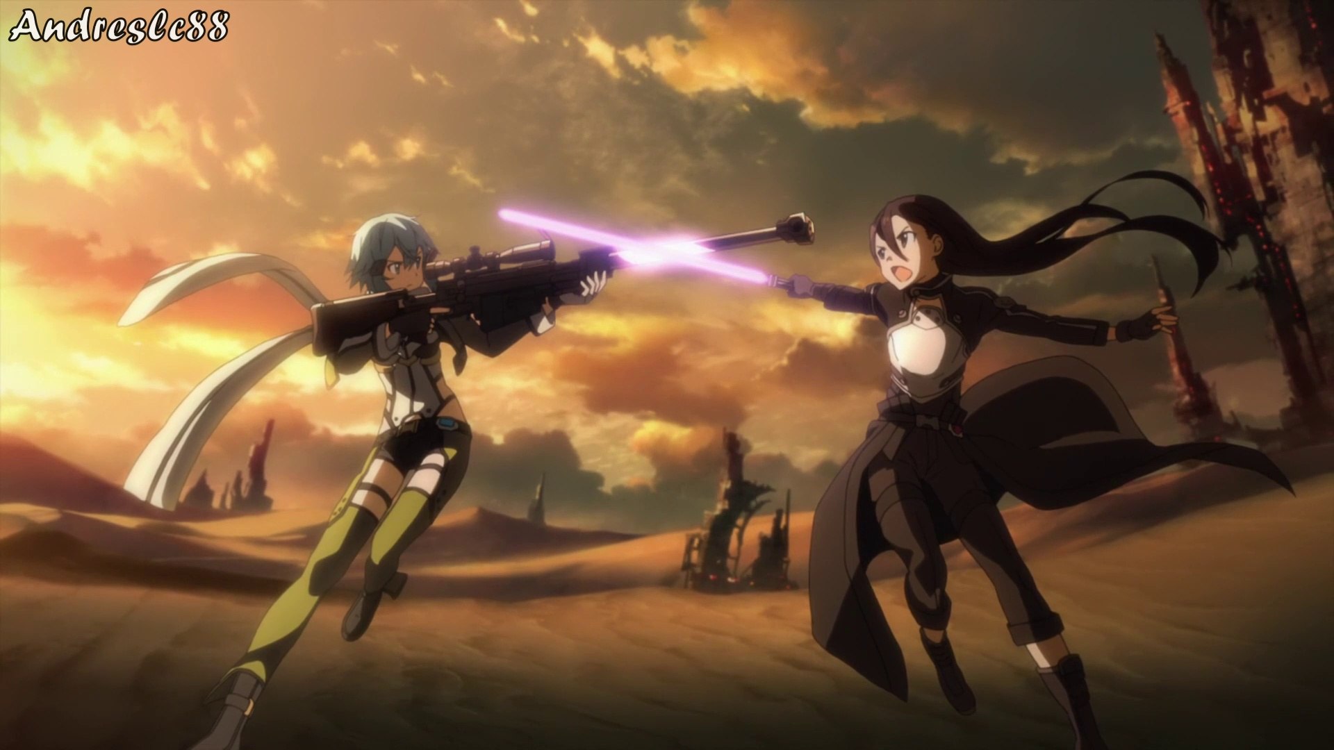 Opening 1 Sword Art Online Ii Creditless 60fps Video Dailymotion