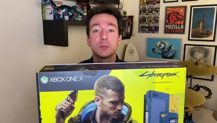 Xbox One X edición especial Cyberpunk 2077 - Unboxing