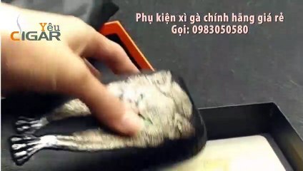 Bao da đựng 2 điếu xì gà đẹp và tiện dụng cho người hay di chuyển và bận rộn