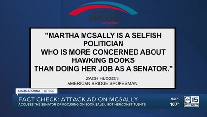 FACT CHECK: Attack Ad on McSally