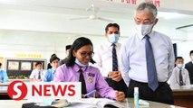 King checks on SOP compliance at SMK Danau Kota