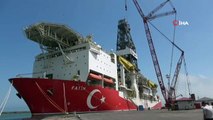 Fatih Sondaj Gemisi Trabzon Limanı'ndan ayrıldı