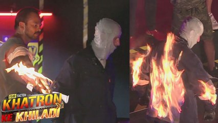 Contestants Get Frightened By Rohit Shetty's Fire Task yt swapnil