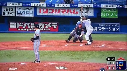 山田哲人のグランドスラム！！！！！  #swallows #山田哲人