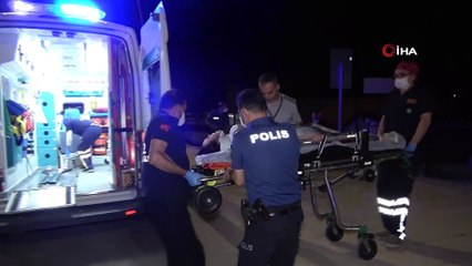 3 metre yüksekten yaya alt geçidinin boşluğuna düştü