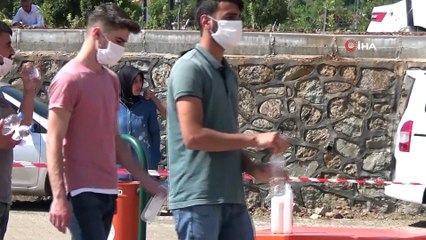 Deprem bölgesi Bingöl’de öğrencilerin sınav heyecanı