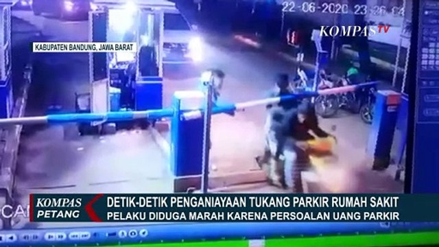 Detik-detik Tukang Parkir RS Al Ihsan Dianiaya Gara-gara Palang Pintu