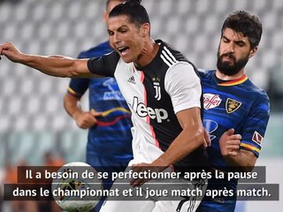 Juventus - Sarri : "À l'avenir, nous trouverons un moyen de préserver Cristiano sur certaines rencontres"