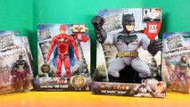 DC Justice League Movie Toys Electro Strike Flash Speedster Battle   Team Trainers Batman & Aquaman