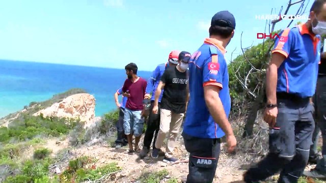 Riva'da tekne kayalıklara çarptı