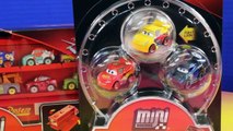 Disney Cars Mini Racers Cars 3 Series With Small Lightning McQueen Cruz Ramirez & Mack Transporter