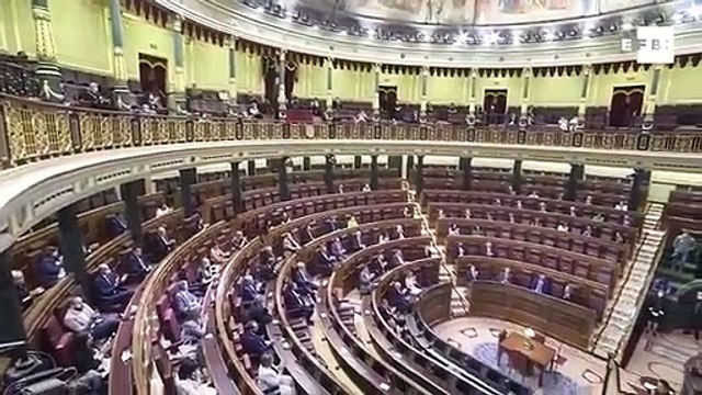 Bildu no aplaude a las víctimas del terrorismo en el homenaje del Congreso