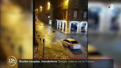 France : des orages violents provoquent de nombreux dégâts