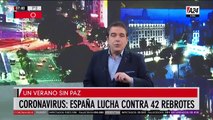 España lucha contra un rebrote de 42 contagios