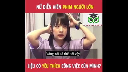 phỏng vấn nữ diễn viên người lớn