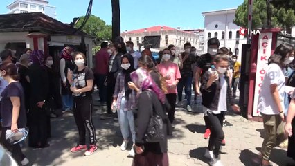 Samsun’da YKS’nin ilk oturumu TYT sona erdi