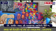 Paintings made by Dr. Sameer Shah during the lockdown.