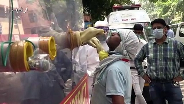 أكثر من نصف مليون مصاب بفيروس كورونا المستجد في الهند