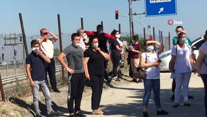 Sınava girecek annesinden ayrılmamak için dakikalarca gözyaşı döktü