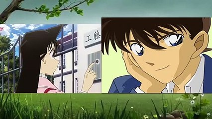 Shinichi và Ran nhìn như vợ chồng trẻ