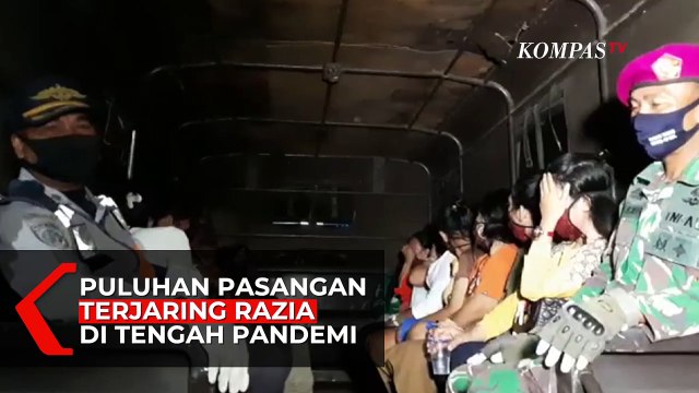 Bandel!! Puluhan Pasangan Bukan Suami Istri Terjaring Razia di Tempat Pijat di Lampung