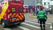 Homem fica em estado grave ao ser atropelado por ônibus na Av. Brasil