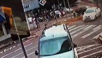 Veja: câmera registra homem sendo atropelado por ônibus no Centro