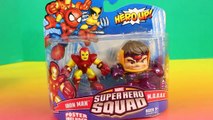 Marvel Superhero Squad Iron Man Repulsor Rammer Smashes Ghost Rider   Wolverine Weapon X Cycle