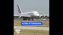 Le dernier vol d'un A380 d'Air France pour les salariés