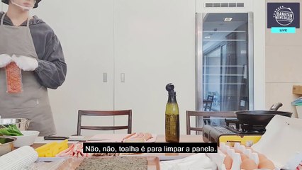 Hoje, somos chefs gimbap. [Parte 1]