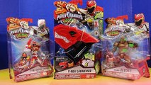 Power Rangers Dino Charge T-Rex Super Charge Red Ranger With Villain Sledge Toy