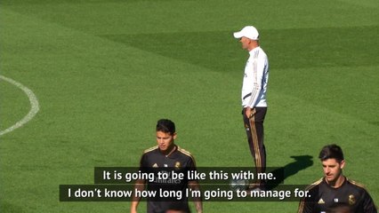 Zidane doesn't see long future in management