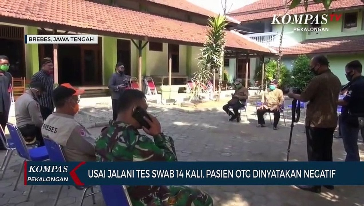 Usai Jalani Tes Swab 14 Kali, Pasien Otg Dinyatakan Negatif