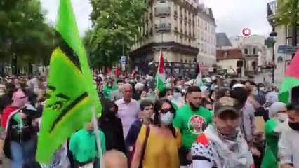 - Paris’te İsrail’in ilhak planı protesto edildi