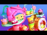 Num Noms Go-Go Cafe Playground Playset Play Doh Mystery Surprise Boxes NumNoms Spinning Donut Wheel