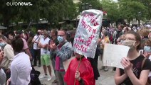 Protestas policiales en Francia contra las acusaciones de violencia y racismo