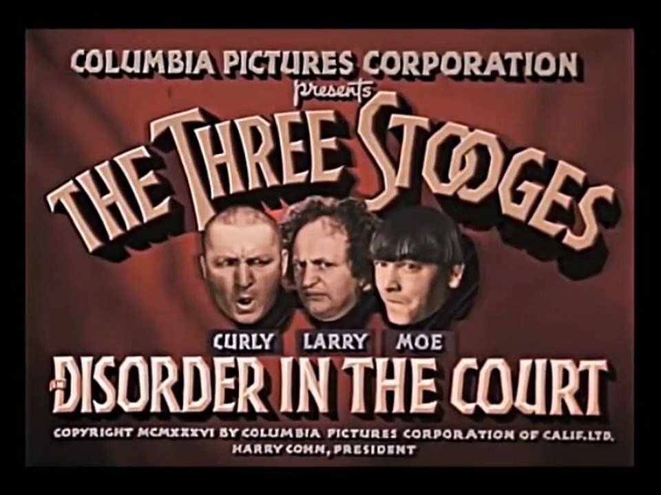 Disorder In The Court | The Three Stooges Remastered by SpotLight Music & Flims