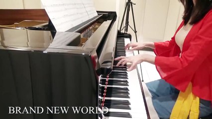 ONE PIECE ルフィコスプレ 7曲 メドレー [ピアノ] ～チャンネル登録40万人ありがとうございます！～