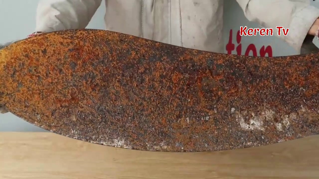 Restorasi Golok Naga Sakti Yang Udah Berkarat