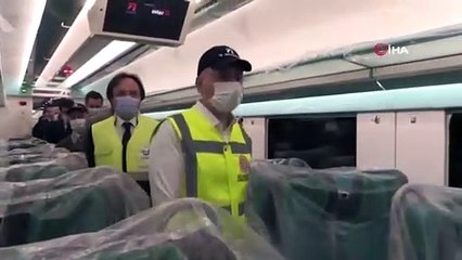 Yerli ve milli hızlı tren raylara iniyor