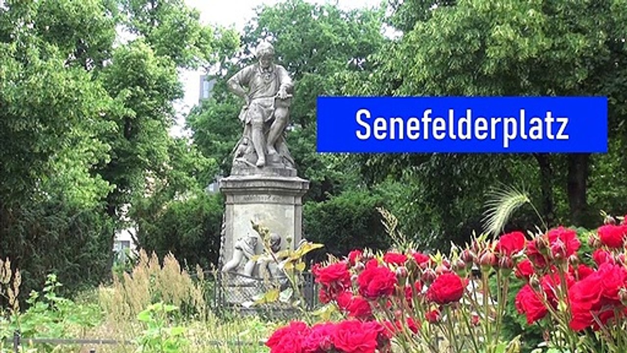 Denkmal dran: "der senefelderplatz in prenzlauer berg"